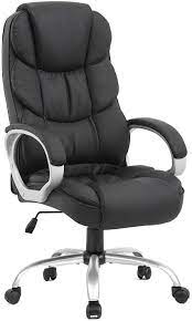 If you have a home office then there's no reason not to use an ergonomic office chair. Amazon Com Ergonomic Office Chair Desk Chair Computer Chair With Lumbar Support Arms Executive Rolling Swivel Pu Leather Task Chair For Women Adults Black Furniture Decor