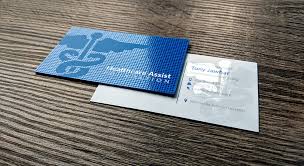 Elegant professional plain black modern metal look business card. Tips On How To Design A Better Business Card Primoprint Blog