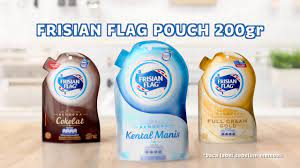 Dulu, kemasan susu kental manis hanya berupa kaleng. Kemasan Baru Frisian Flag Pouch Youtube