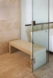 Brown Bathroom Tile Design Idea Feat Contemporary Shower Bench Photo Gallery With Freestanding Batht Shower Bench Shower Benches And Seats Guest Bathroom Small