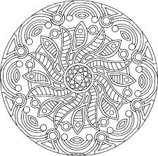 Sunflower Mandala Free Coloring Page Mandala Coloring Pages Detailed Coloring Pages Mandala Coloring