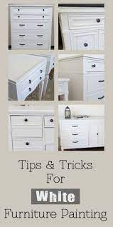 There is less pigment in white furniture paint making it sometimes seem as if it's see through. Tipps Und Tricks Zum Malen Von Weissen Mobeln Malen Mobeln Tipps Tricks Furniture Painting