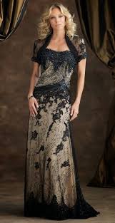 Mother Of The Bride Dress With Black And Cream Combination Glamorous Dresses Mother Of Groom Dresses Mothers Dresses