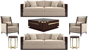 Contemporary high gloss slate gray and chrome nightstand. Casa Padrino Luxury Art Deco Living Room Set Beige Dark Brown High Gloss Gold 2 Sofas 2 Armchairs 1 Coffee Table 2 Side Tables Noble Living Room Furniture Luxury Quality