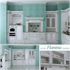 Tm italia's stylist knowledge is embodied in this models: Italian Kitchen Furniture Italia 3d Model