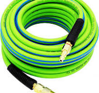 YOTOO Hybrid Air Hose 1/4-Inch by 50-Feet 300 PSI Heavy Duty, Lightweight, Kink Resistant, All-Weather Flexibility with 1/4-Inch Industrial Air ...