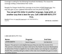 What If You Lose Your Ohp Benefits Oregon Health Plan