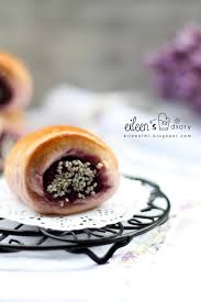 eileenの记事本 奶香紫薯面包