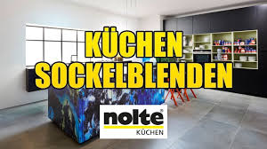 Ihre experten für massivholzdielen, massivholzstufen, massivholzplatten, holzverblender, holzleisten und balken. Nolte Kuchen Sockelblenden Youtube