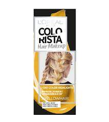 Whether it's learning how to get back to natural hair color with a low maintenance method, going for a much shorter cut or even figuring out how to get shiny root concealers are a temporary solution, but they're completely effective, and come in a variety of shades. Buy Loreal Paris Colorista Hair Makeup Temporary Blonde Hair Yellowhair Maquibeauty