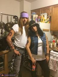 Slash And Axl Rose Halloween Costume Contest At Costume Works Com Couples Costumes Cool Couple Halloween Costumes Halloween Costume Contest