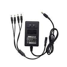 Utp category 5, 5e cable (max. Eweton Eweton Security Camera Power Adapter 12v 2 5a 100v 240v Ac To Dc 2 1x5 5mm W 4 Way Power Splitter Cable Fcc Certified Led Power Adapter Transformers Fits Analog Ahd Dvr Camera Rgb Led Strip L Buy Online
