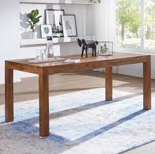 Produktbeschreibung esstisch altholz 140x80x76 mehrfarbig lackiert fable #27. Wohnling Design Esstisch Mumbai Holz Massiv 140 X 80 X 76 Cm Moderner Esszimmertisch Sheesham