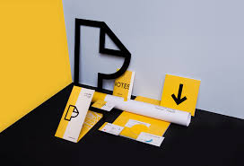 Black And White Branding Inspiration Bold And Bright Modern Branding Design With Yellow Black And White Simple And Edgy Clean A Modern Branding Design Conference Design Graphic Design Conference