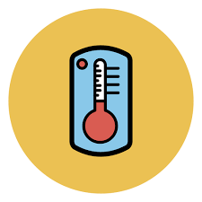 Thermometer Colorful Icon Ad Sponsored Ad Icon Colorful Thermometer Business Card Design Thermometer Icon
