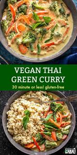 Vegano Curry Verde Tailandes In 2020 Vegan Dinner Recipes Vegan Recipes Healthy Vegan Recipes