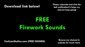 Free Fireworks Sound Effects Mp3 Download Fstudios