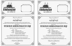 By means of cateringungaran • tagged contoh syukuran kelahiran anak, contoh syukuran pernikahan, do'a contoh surat undangan buka puasa ramadhan berikut ini contoh redaksi undangan buka usaha dan contoh idea usaha. Contoh Undangan Tasyakuran Umroh Ms Word Paket Tour Murah Bayar Cash Atau Cicilan Bersamawisata