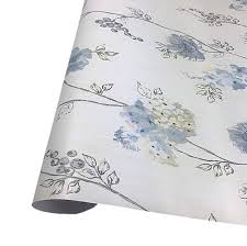 4.6 out of 5 stars. Yija Water Ink Blue Flower Wallpaper Self Adhesive Drawer And Shelf Liner For Kitchen Cabinets Cover Furniture Door Decorative Stickers 17 7 Inch By 100 Inch Buy Online In Bahamas At Bahamas Desertcart Com Productid