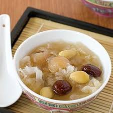 Chinese White Fungus With Longan And Ginkgo Nuts Soup Sweet Soup Chinese Soup Recipes Food
