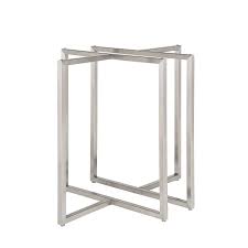 Our furniture factory is one of the leading factory in china who are produce many types table, chair, dining furniture, table base/table legs, chair base/chair legs, etc. Legend 42 Dining Table Brushed Stainless Steel Base Modernage Home