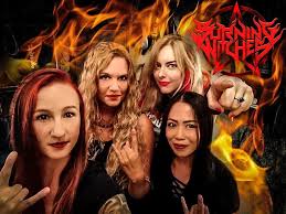 Bio by she rox all female bands: Burning Witches Release Live Stream Performance Video Nextmosh