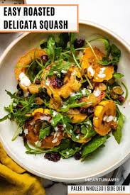 Cinnamon Roasted Delicata Squash With Cranberries Recipe In 2020 Paleo Thanksgiving Recipes Delicious Paleo Recipes Paleo Recipes Easy