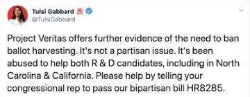 To make this type of gift, please contact us at donations@projectveritas.com. Aoc Calls Out Tulsi Gabbard For Pushing False Voter Fraud Story Honolulu Civil Beat