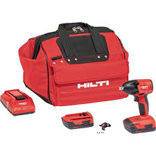 Hilti Siw 6at 22 Volt Lithium Ion Cordless 1 2 In Brushless Impact Wrench With B22 2 6 Battery Charger And Bag 3487036 Impact Wrench Cordless Hammer Drill Cordless Circular Saw