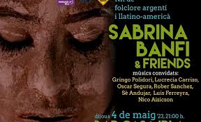 Dijous 4 de maig a les 21 h concert amb “Sabrina Banfi & Friends”