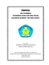 Contoh Proposal Ptk Paud Pengembangan Bahasa Guru Galeri