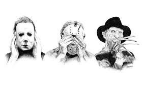 Hear No Evil See No Evil Speak No Evil Horror Movie Tattoos Horror Movie Art Horror Artwork