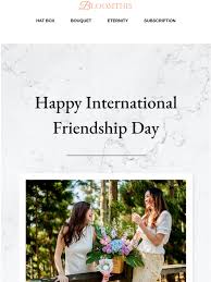 It can be called a common friendship day. Bloomthis Happy International Friendship Day Milled