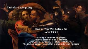 Parenthood enemies, of believers hatred between relatives betrayal disobedient to parents betrayal, to the christian handing over people unfaithfulness, to people family brother will betray brother to death, and a father his child; One Of You Will Betray Me John 13 21 Bible Verse Of The Day