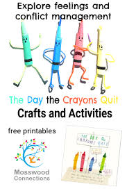 This compilation of over 200 free, printable, summer coloring pages will keep your kids happy and out of trouble during the heat of summer. The Day The Crayons Quit Crafts And Activities Mosswood Connections