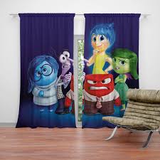 With inside out, pete docter and ronaldo del carmen, repeat the formula of pixar's originality with an imaginative and totally affective trip. Inside Out Pixar Animation Movie Curtain Ebeddingsets