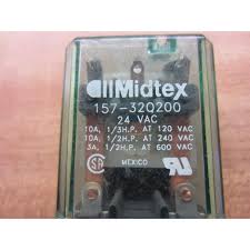 Te / midtex brand authorized distributor is stocking medium power relays, power relays and reed relays. Midtex 157 32q200 Relay 15732q200 24vac Used Mara Industrial