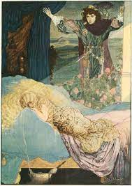 Illustration Fairy Tales Fairytale Art Classic Fairy Tales Sleeping Beauty Illustration