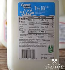The weight of milk is dependent on the weight of its content. How Much Fat Is In Milk My Fearless Kitchen
