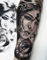 Black And White Realism Tattoo Realistic Tattoos With Morphing Effects By Benji Roketlauncha Cool Tattoos Tattoo Artists Tattoos