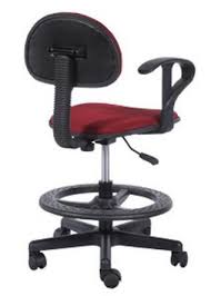 Ergonomic Staff Office Operator Chairs Counter Cashier Chair Swivel Drafting Chair With Foot Ring China Foshan Staff Office Drafting Chair Chair Office Chair