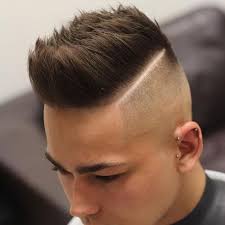 Layered hair with side bangs looks even more gorgeous with a dramatic side part. 50 Fresh Hard Part Haircut Ideas Men Hairstyles World