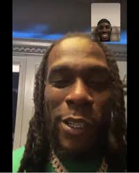 When Two of the bests did a video call Blacko and Burna