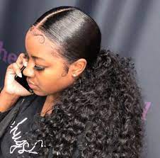 Pin By Justice Messiah On Hairstyles Weave Ponytail Hairstyles Natural Hair Styles Long Hair Styles