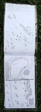 A Look Inside Dustin Johnson S Pebble Beach Yardage Book Golf Yardage Book Yardage Book Pebble Beach