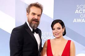 The smile singer, 35, and stranger things actor, 45, tied the knot in las vegas on monday, sept. David Harbour Loves Being Lily Allen S Daughters Stepdad