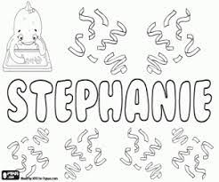10 beautiful batgirl coloring pages for your little ones. Stephanie Feminine Name Coloring Page Printable Game