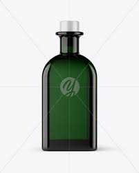 Download Dark Glass Bottle Mockup In Bottle Mockups On Yellow Images Object Mockups PSD Mockup Templates