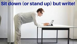 Options and accessories make your stand up desk uniquely yours. Sit Down Or Stand Up But Write By Meggin Mcintosh Linkedin