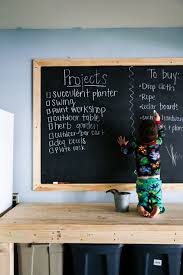 Start by figuring out how large you want your blackboard to be. How To Make An Easy Diy Large Chalkboard Wall Love Renovations